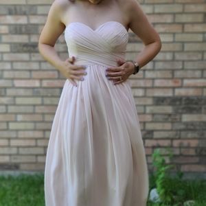 Pink Bridesmaid Dress